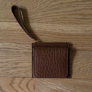 30 Studio Maggio x M. Gemi Italian Brown Leather Wristlet Card Case